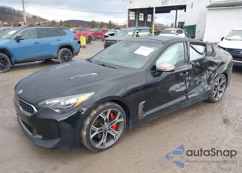 2018 Kia Stinger Gt2 z USA, uszkodzony, nr VIN KNAE55LC0J6013126